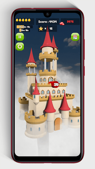 Zrzut ekranu z poziomu The Egg: Egg Jump Game